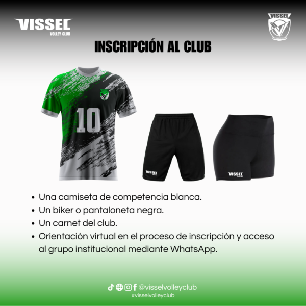 Inscripción al club