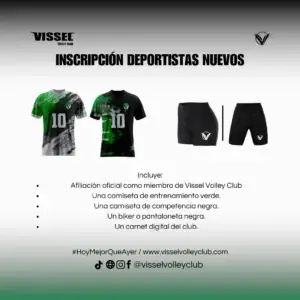 Inscripción deportistas nuevos
