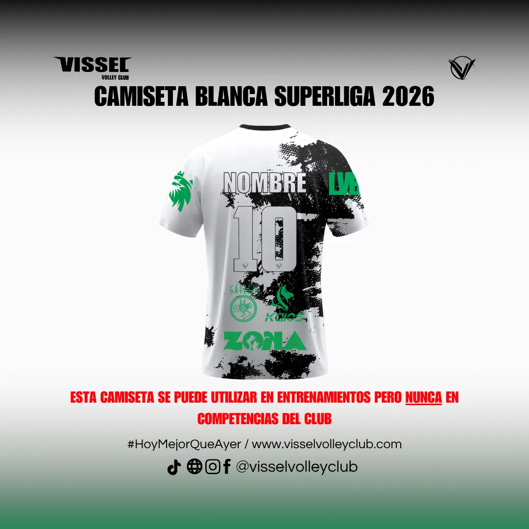 Camiseta blanca (edición especial Superliga 2026) - Image 2