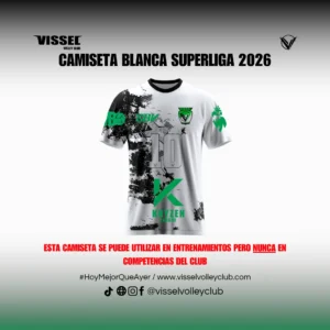 Camiseta blanca (edición especial Superliga 2026)