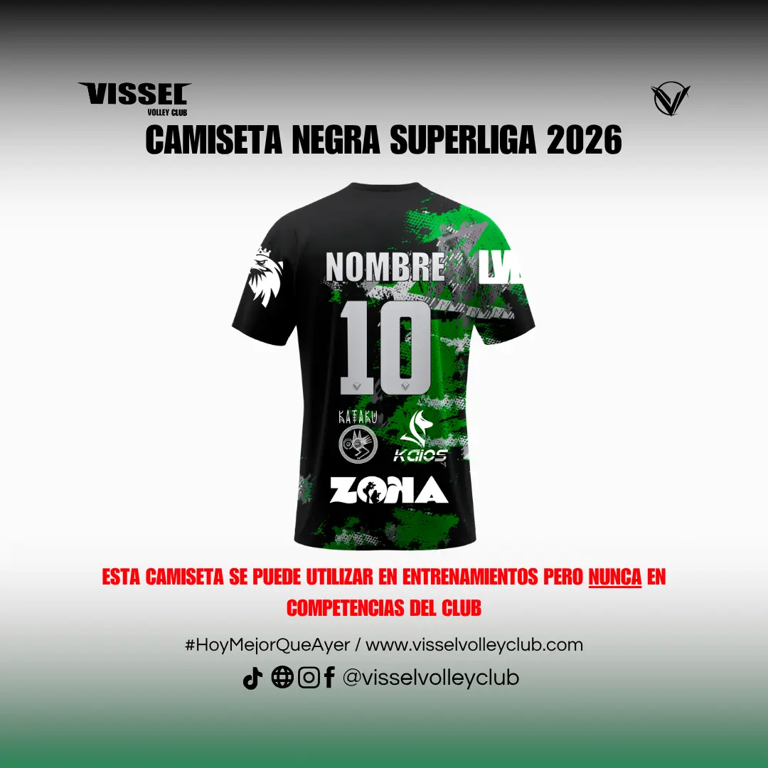 Camiseta negra (edición especial Superliga 2026) - Image 2