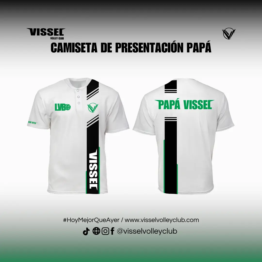 Camiseta de presentación para papás