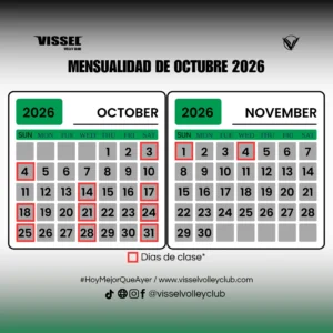 Mensualidad de octubre