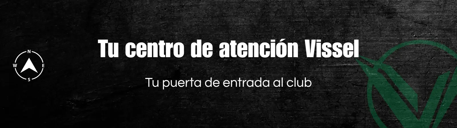 Botón brújula de inicio